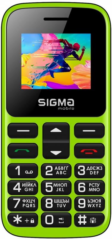 

Мобильный телефон Sigma mobile Comfort 50 Hit 2020 Dual Sim Green