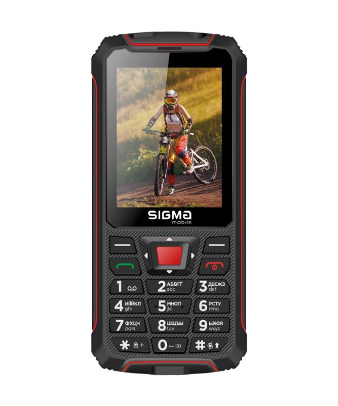 

Мобильный телефон Sigma mobile X-treme PR68 Dual Sim Black/Red