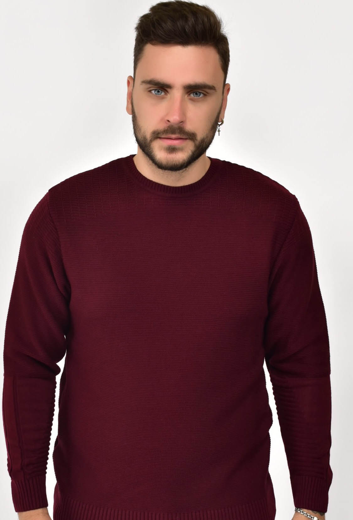 

Fashions • Свитер мужской Филлипок Fashions XXL бордовый (8278-лд)