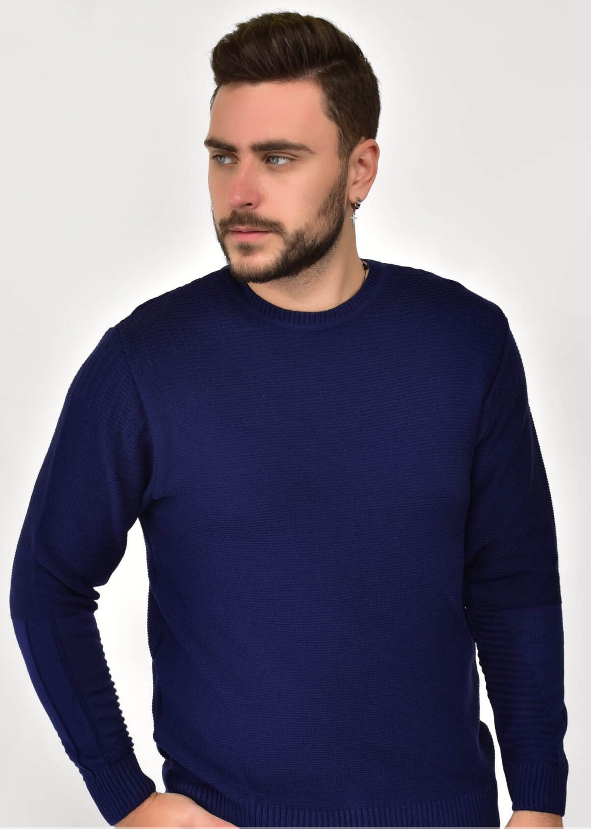 

Fashions • Свитер мужской Филлипок Fashions XXL джинс (8278-лд)
