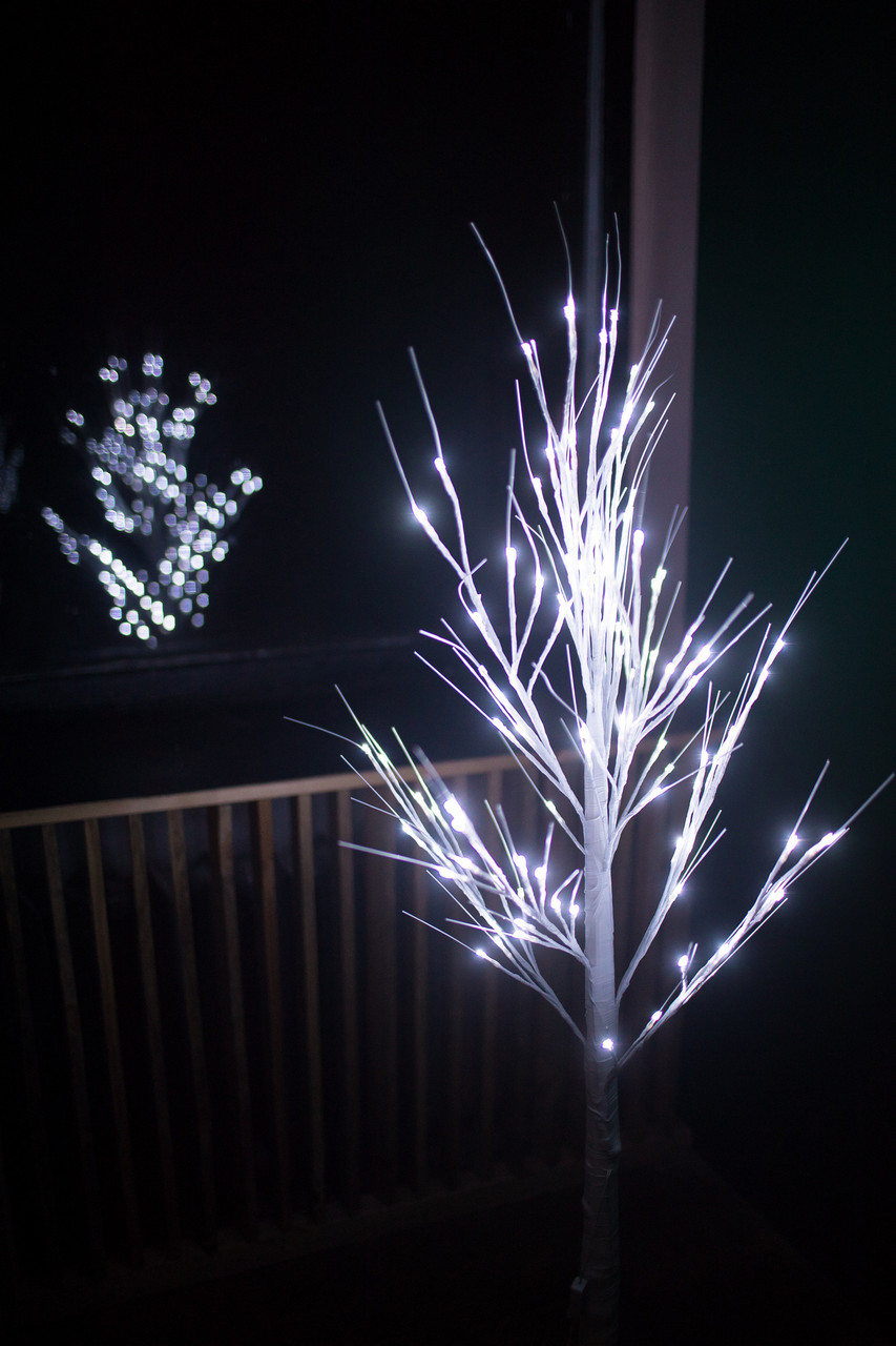

Светодиодная гирлянда Дерево белое LEDLight 1,5м 100led (Белый) tree-1 5w-2