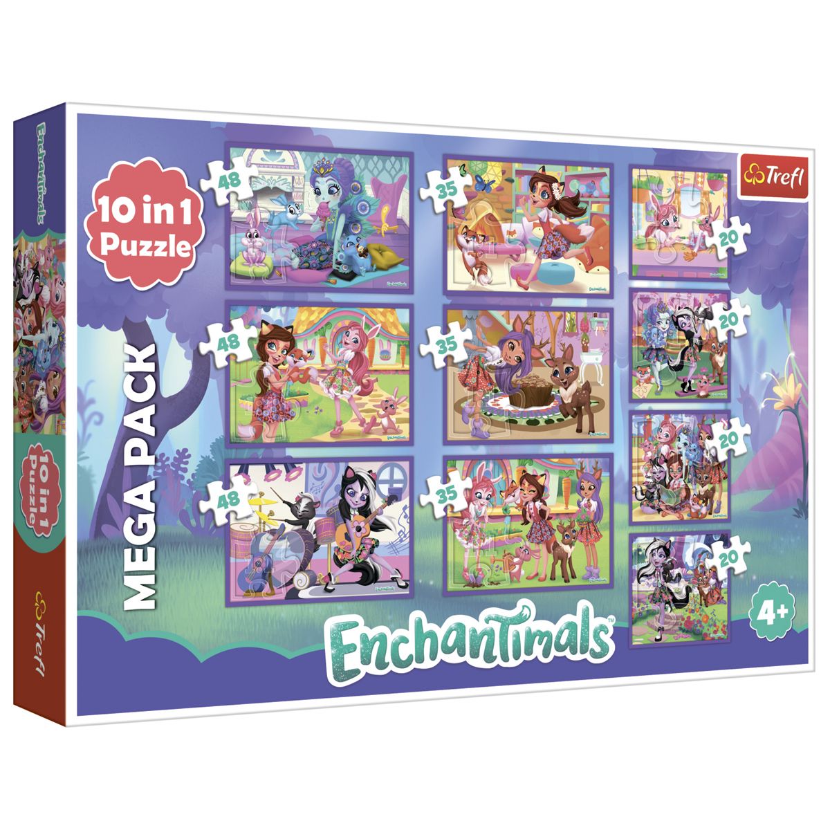 

Пазлы Enchantimals 10 в 1 MiC (90354) (172982)
