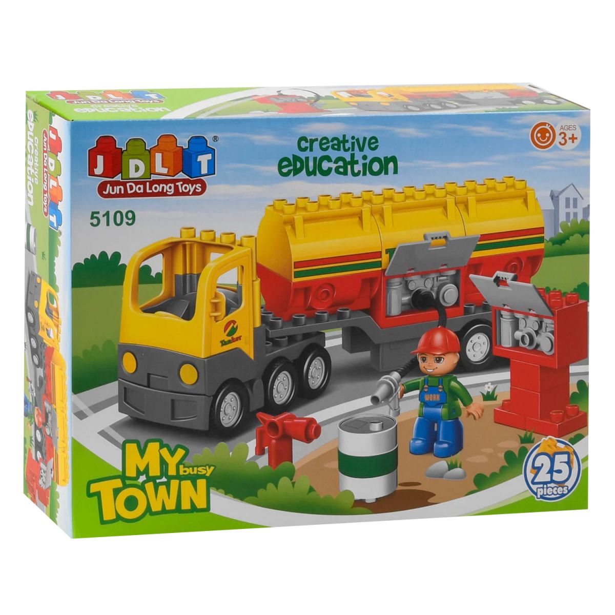 

Конструктор Цистерна 25 деталей Jun Da Long Toys (JDLT5109) (170293)