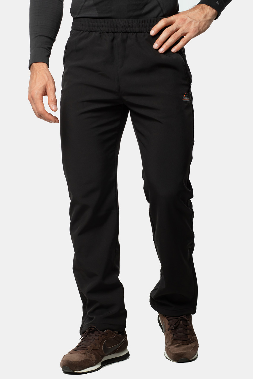 

Брюки спортивные черные Softshell Avecs AV-50211, Брюки спортивные черные Softshell Avecs AV-50211 L