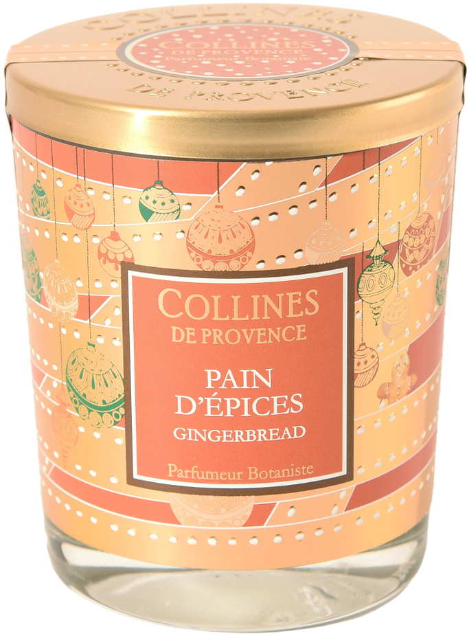 

Свеча Collines de Provence Имбирный пряник Christmas (время горения 40 часов)