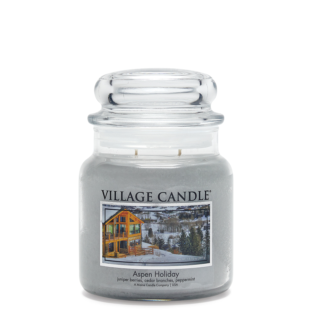 

Свеча Village Candle Праздничный Аспен 389г