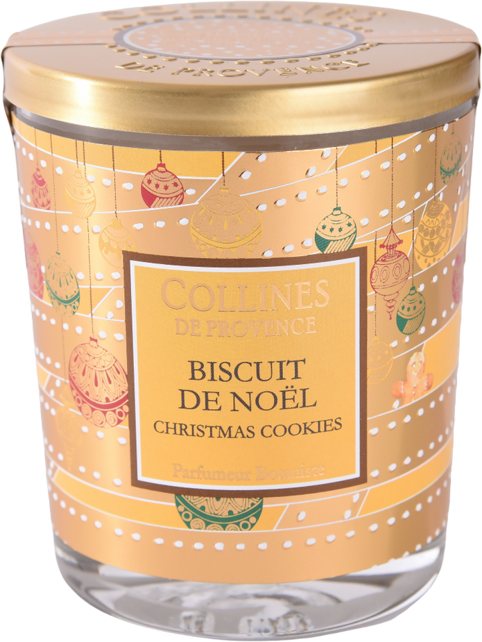 

Свеча Collines de Provence Рождественское печенье Christmas (время горения 40 часов)