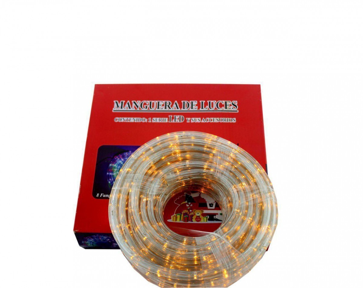 

Светодиодная LED гирлянда Xmas Rope light 10M WW уличная новый год