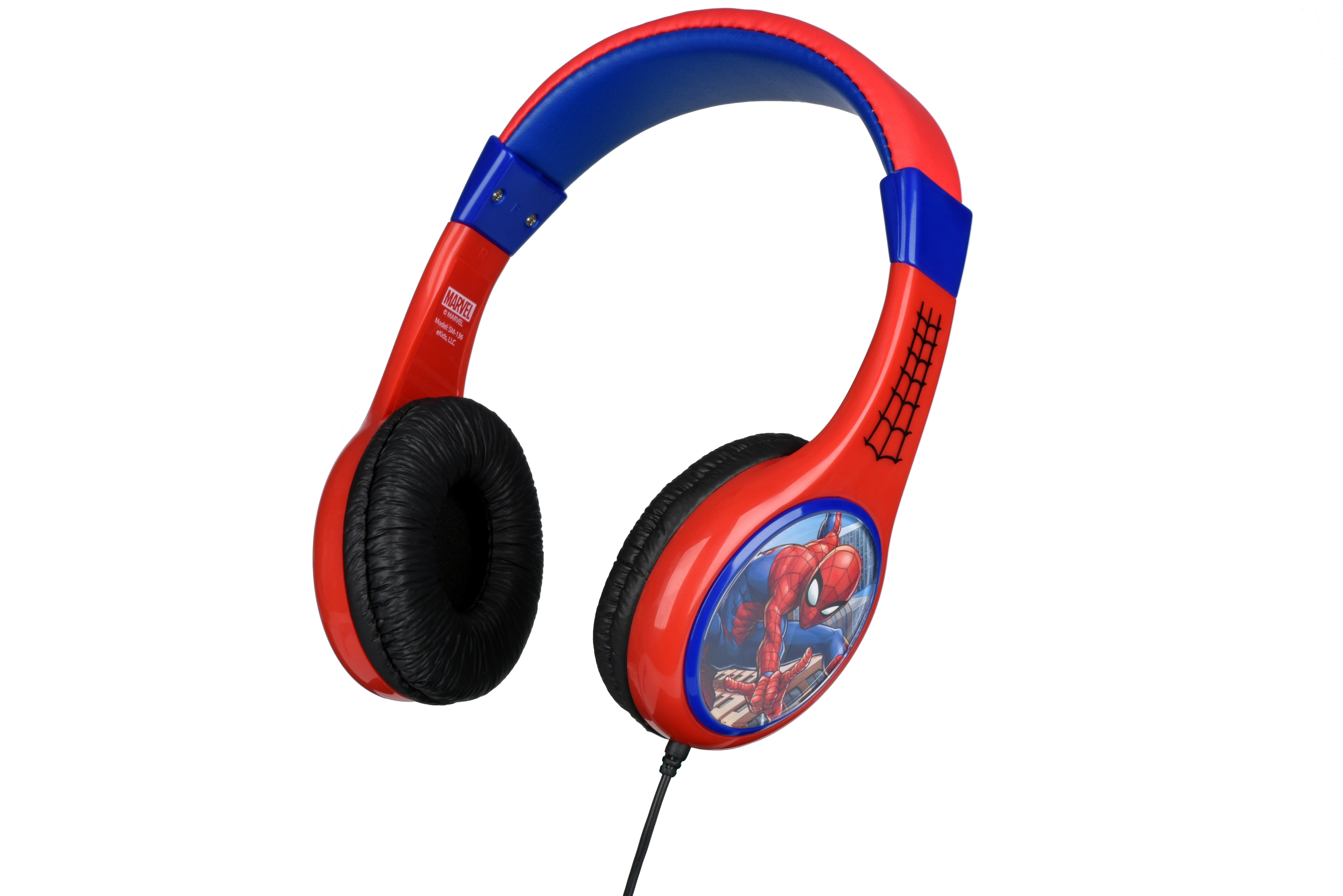 

Наушники eKids MARVEL, Spider-Man, Kid-friendly volume, блистер