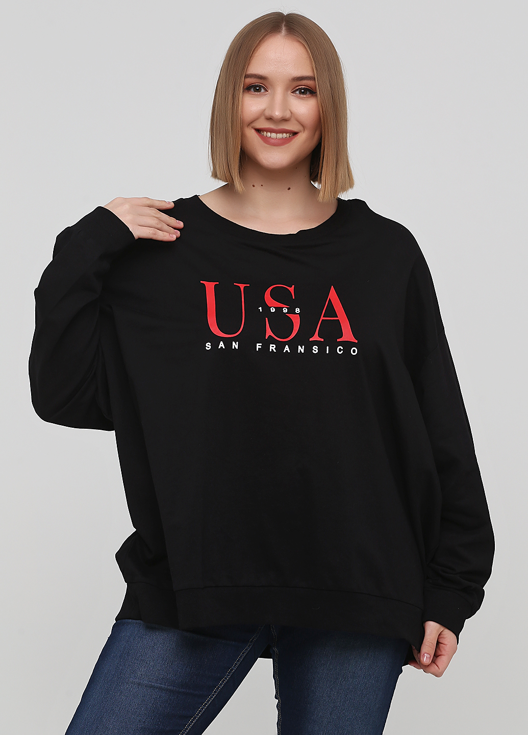 

Свитшот H&M XS Черный 0646592_USA