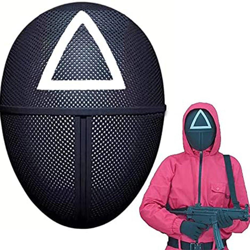 

Маска игра в кальмара символ треугольник Squid Game