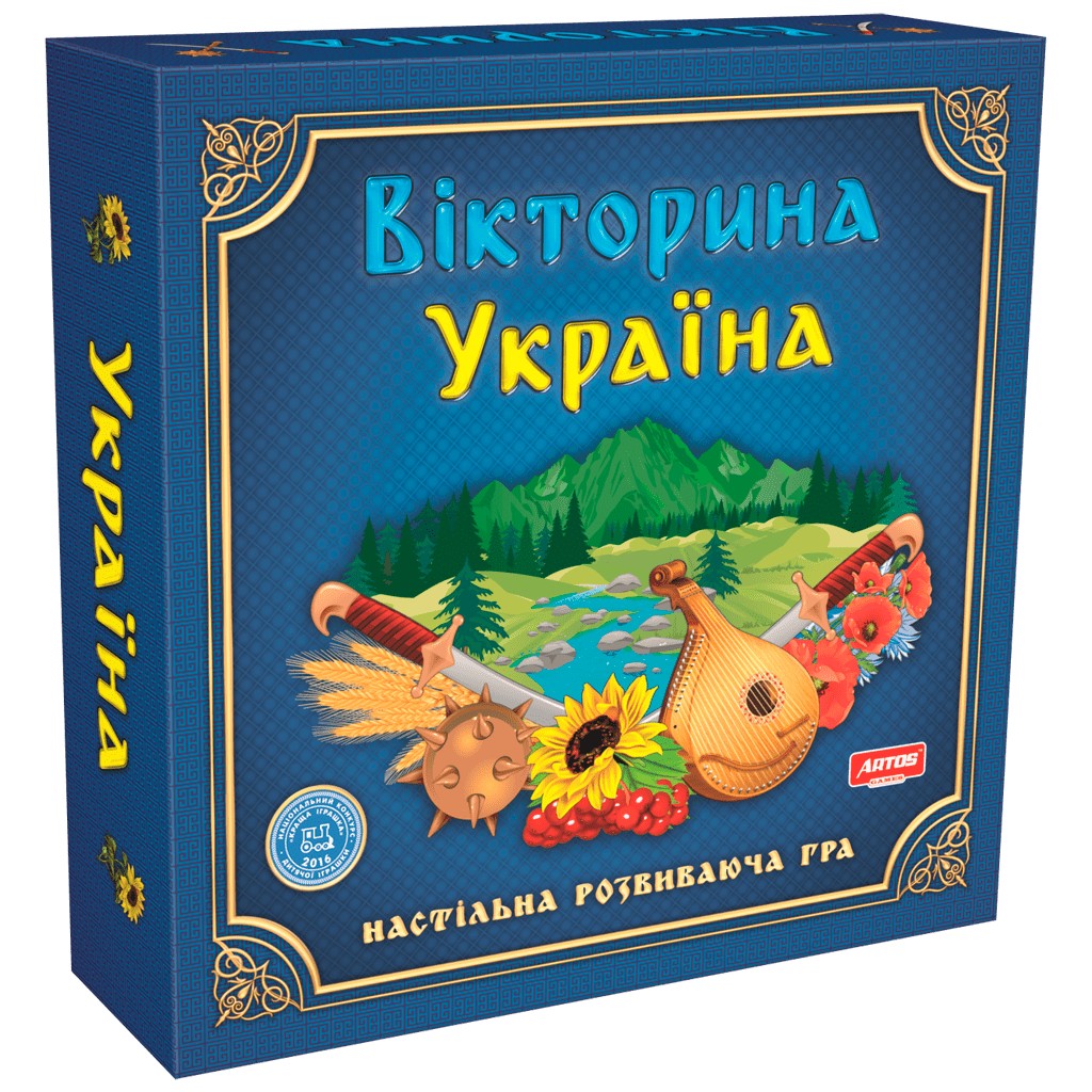 

Настольная игра Artos Games "Викторина Украина" 0994