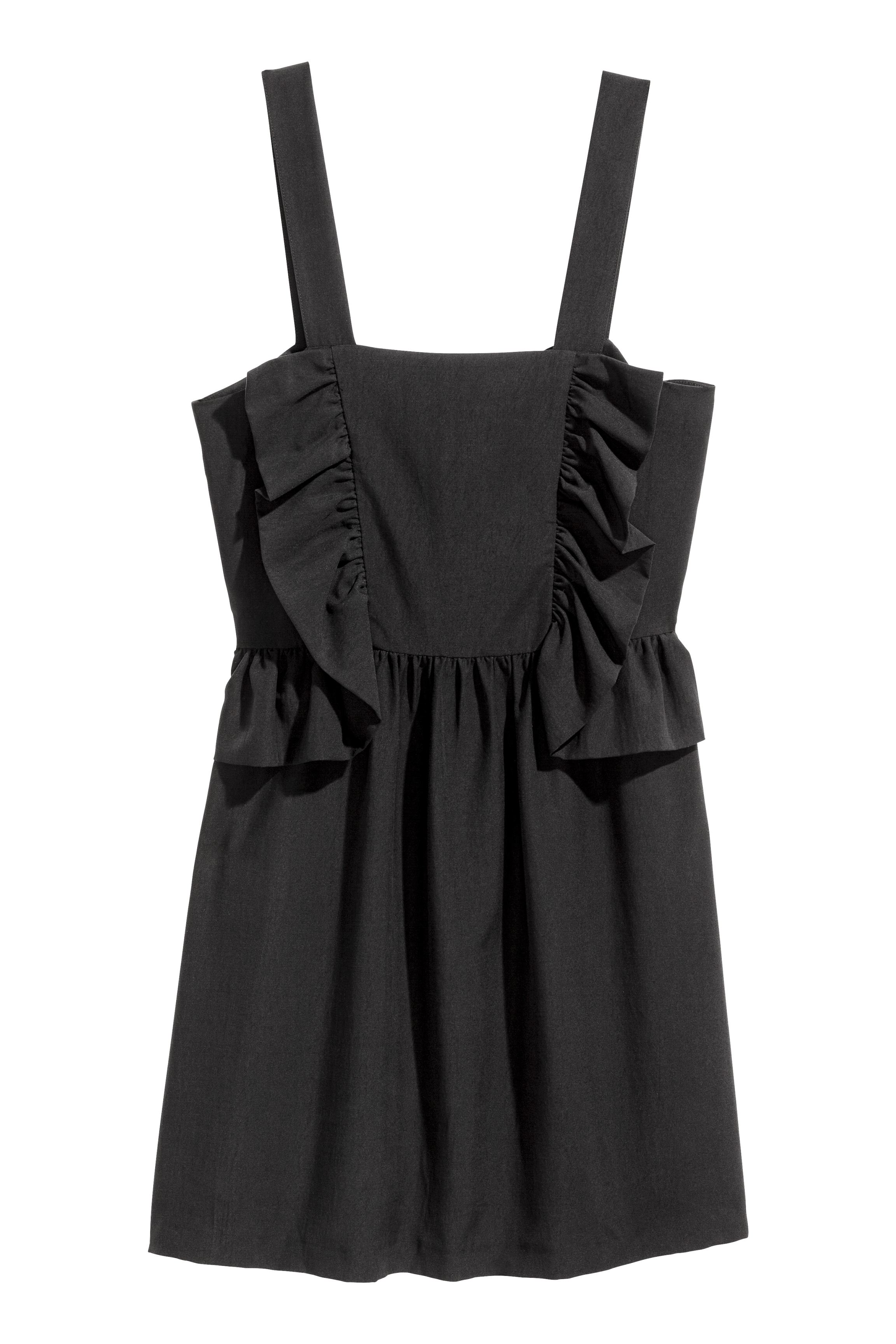 

Платье H&M  Черный 0446203_01, Платье H&M 46 Черный 0446203_01