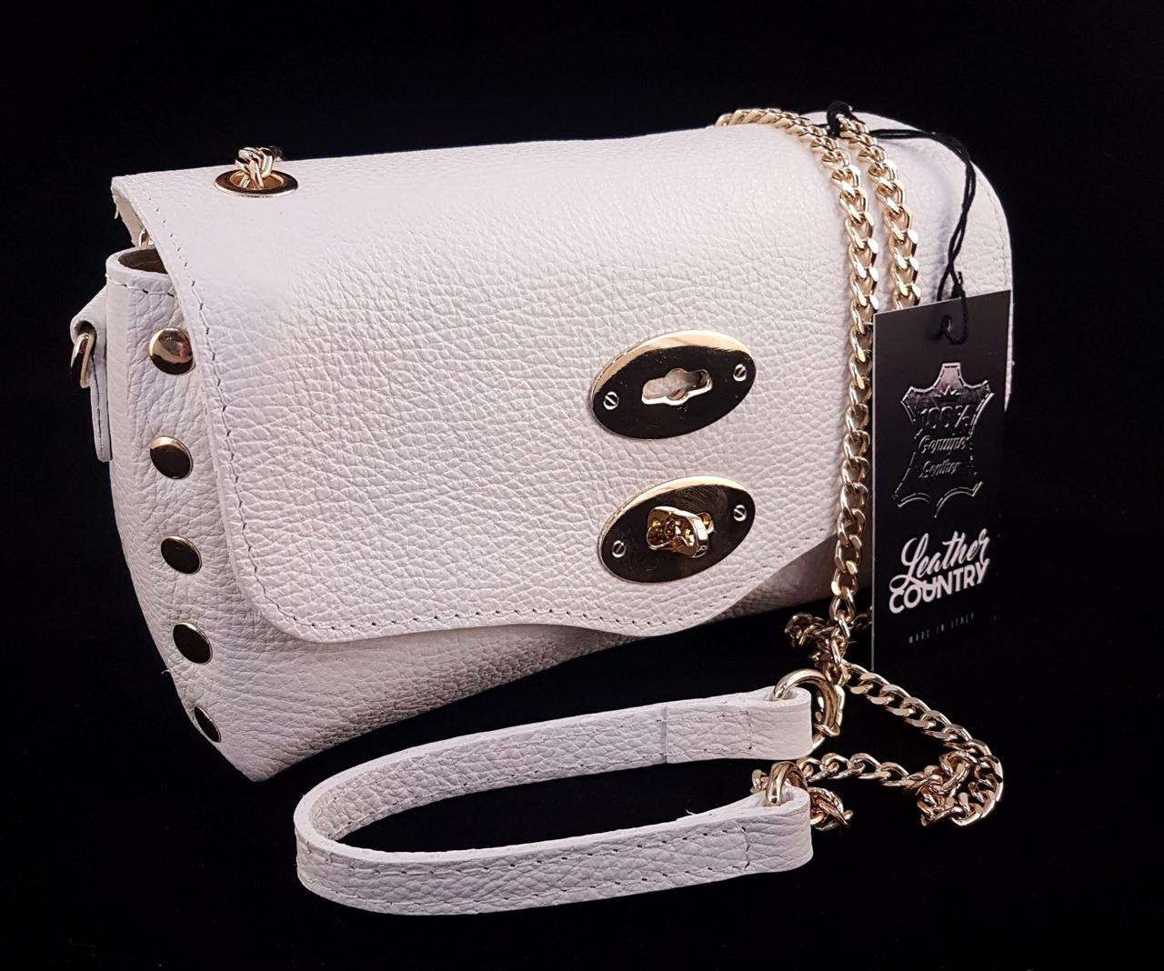 

Сумка женская из натуральной кожи Leather Country 113461 Белый