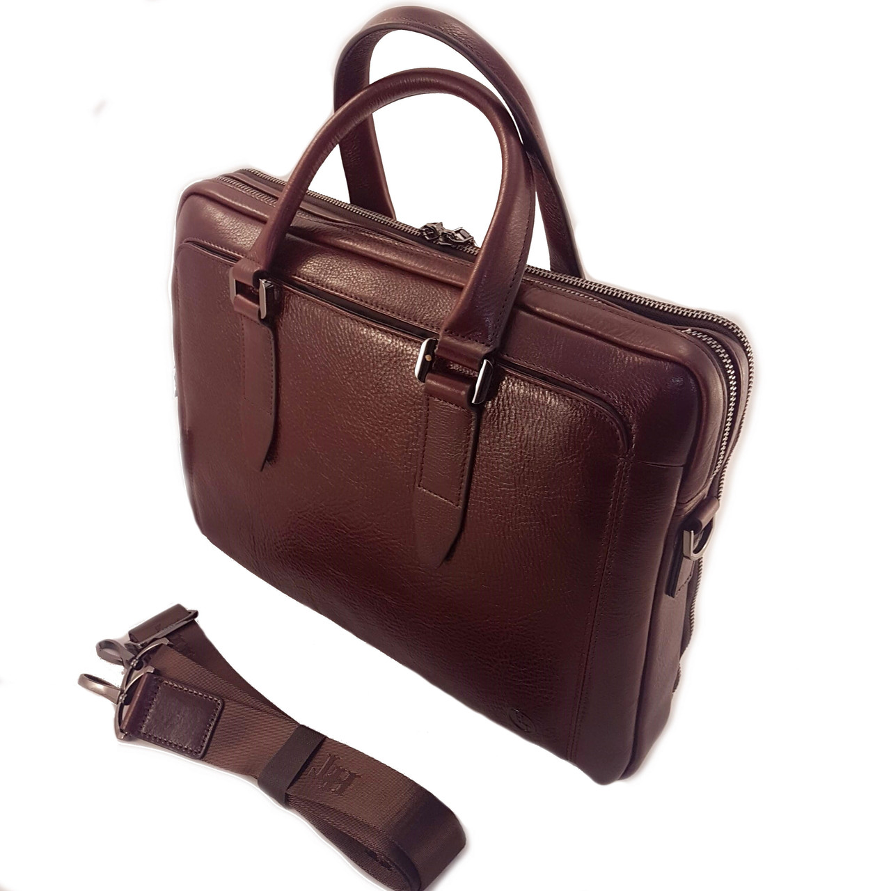 

Cумка мужская из натуральной кожи H.T. Leather 1234358 Коричневый