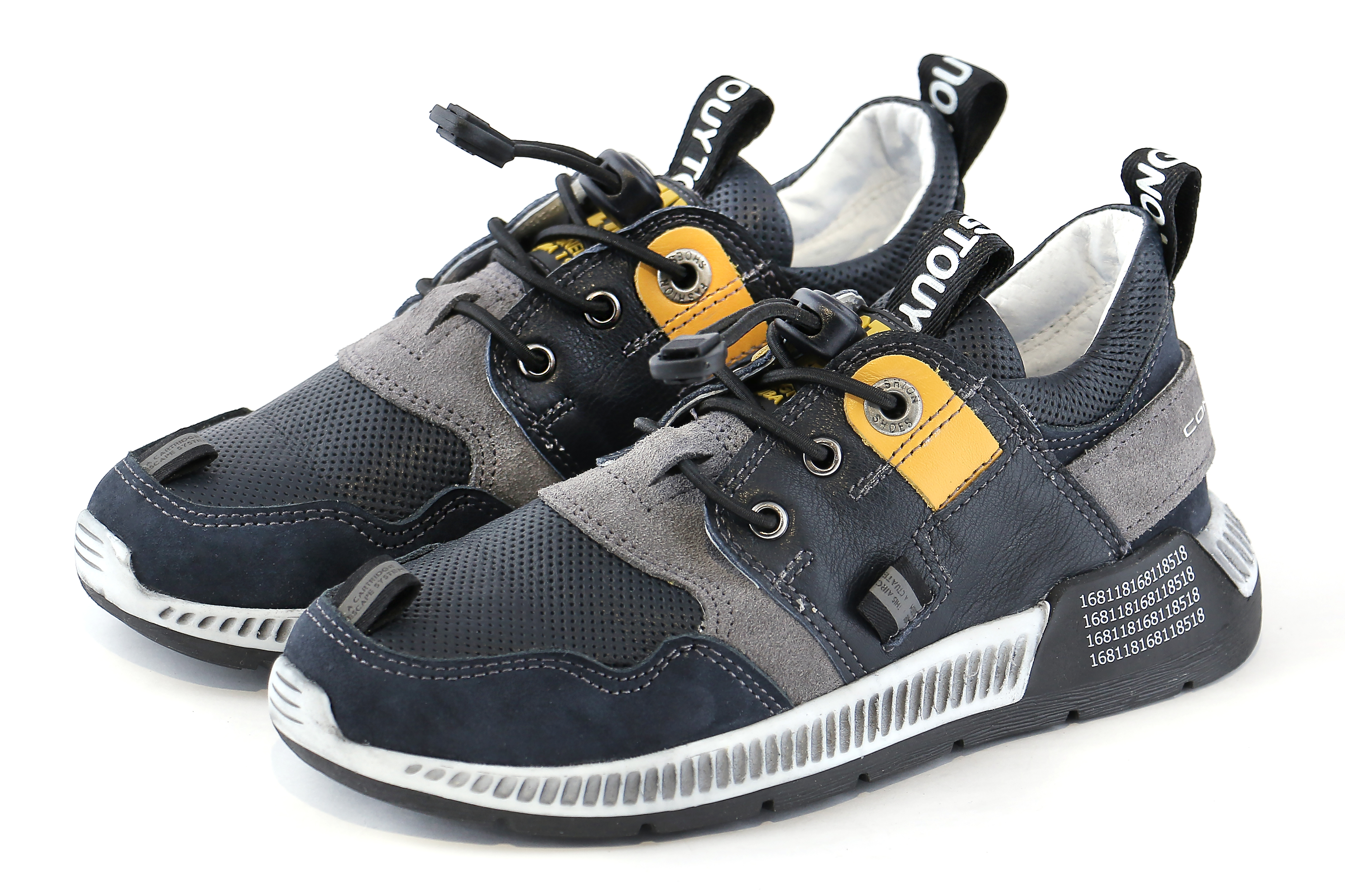 

Кроссовки для мальчика с супинатором Constanta натуральная кожа темно-синий 1720 36