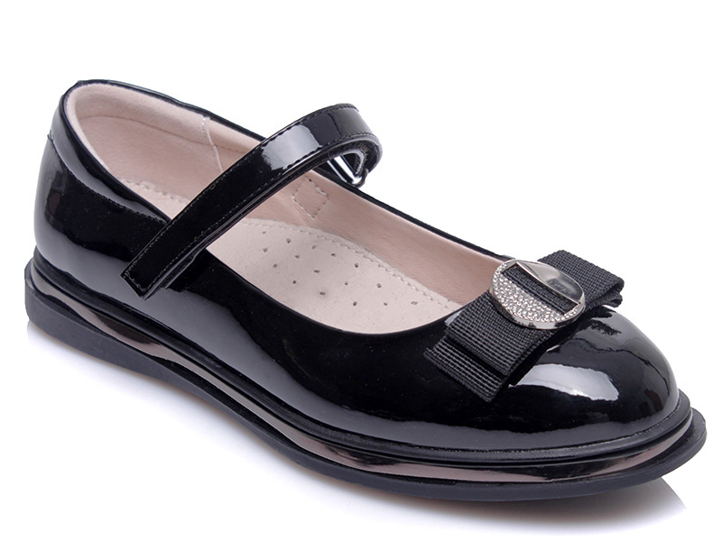 

Туфли для девочки с супинатором WeeStep черный ck425 38 (24,5 см)