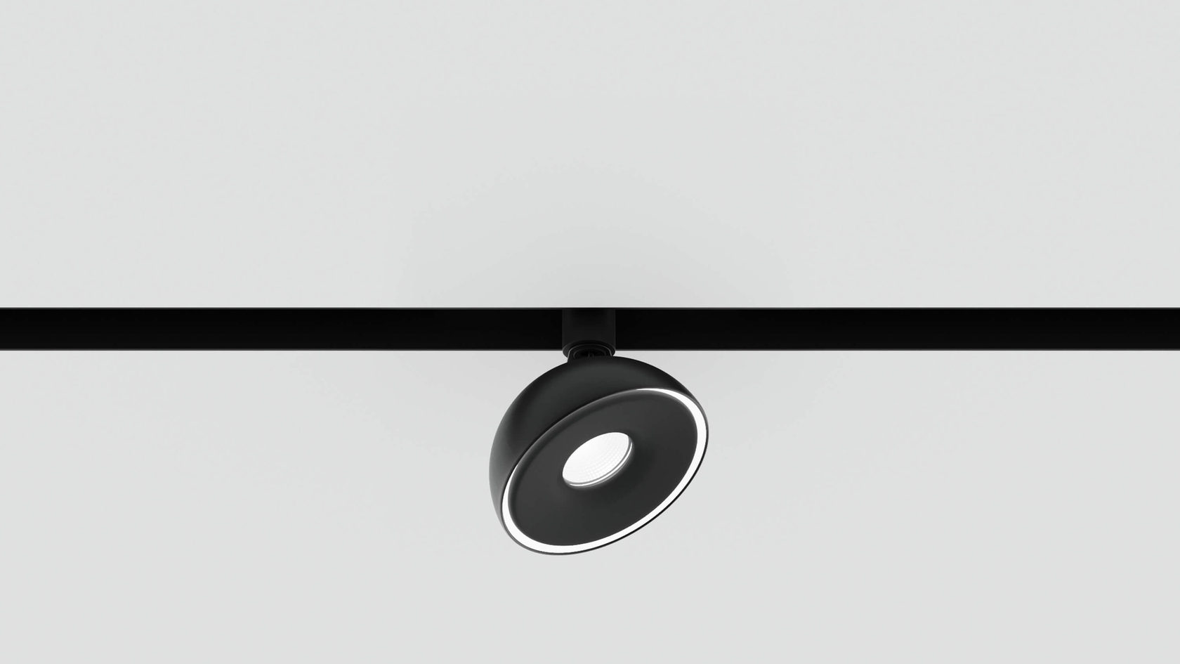 

Поворотный светильник направленного света LiGHT HUB DISK 3000K BK