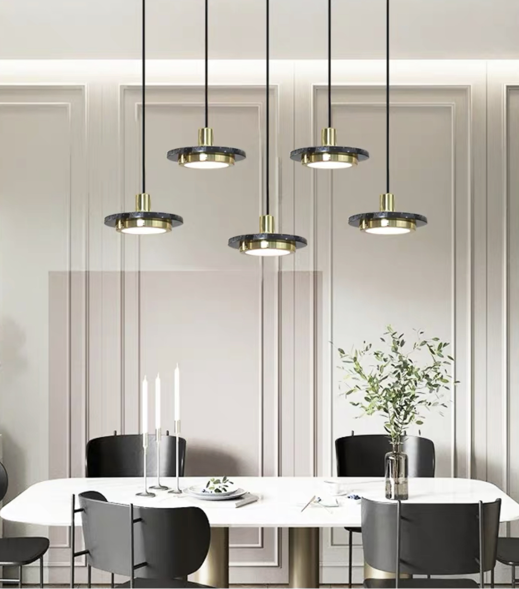 

Светодиодная серия люстр Marble Lamp 057340/1 bk