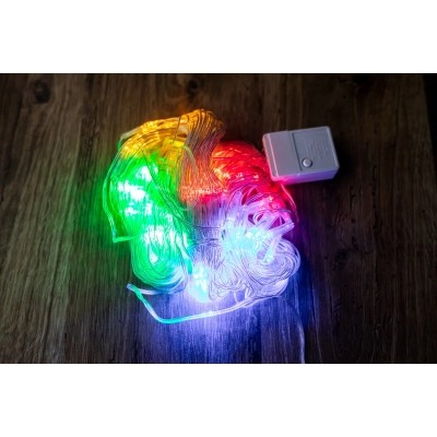 

Гирлянда BPNY Сетка с контроллером Color 120LED, 1.2х1.6М, 220 V, 7.2W (102983)
