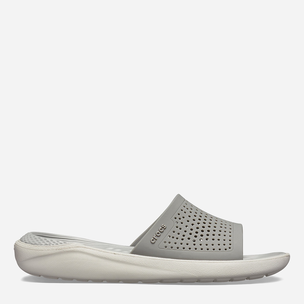 

Шлепанцы Crocs LiteRide Slide 205183-06J 42 (M9/W11) 26.3 см SMOKE/PEARL WHITE