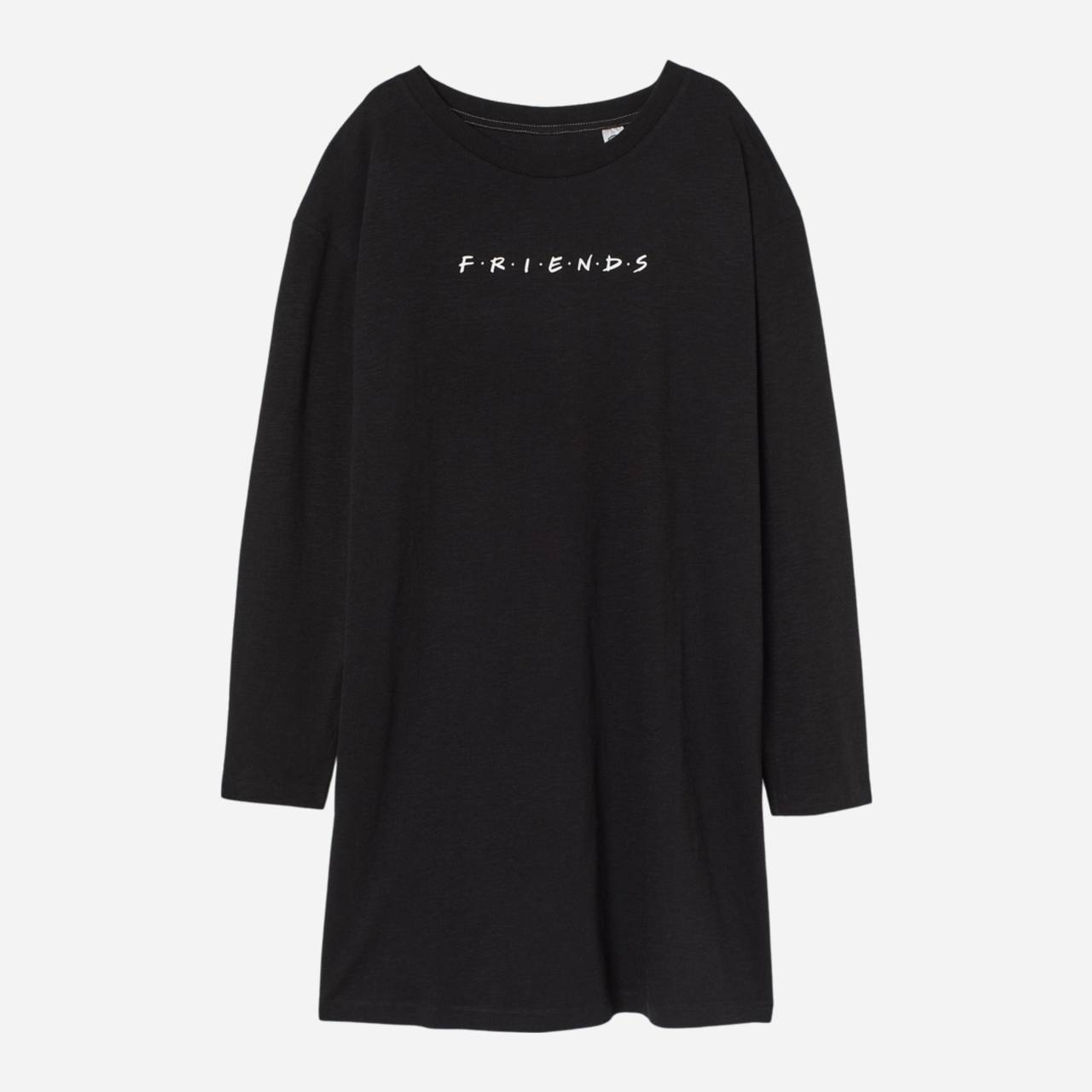 

Лонгслив H&M 1510-8130760 L Черный
