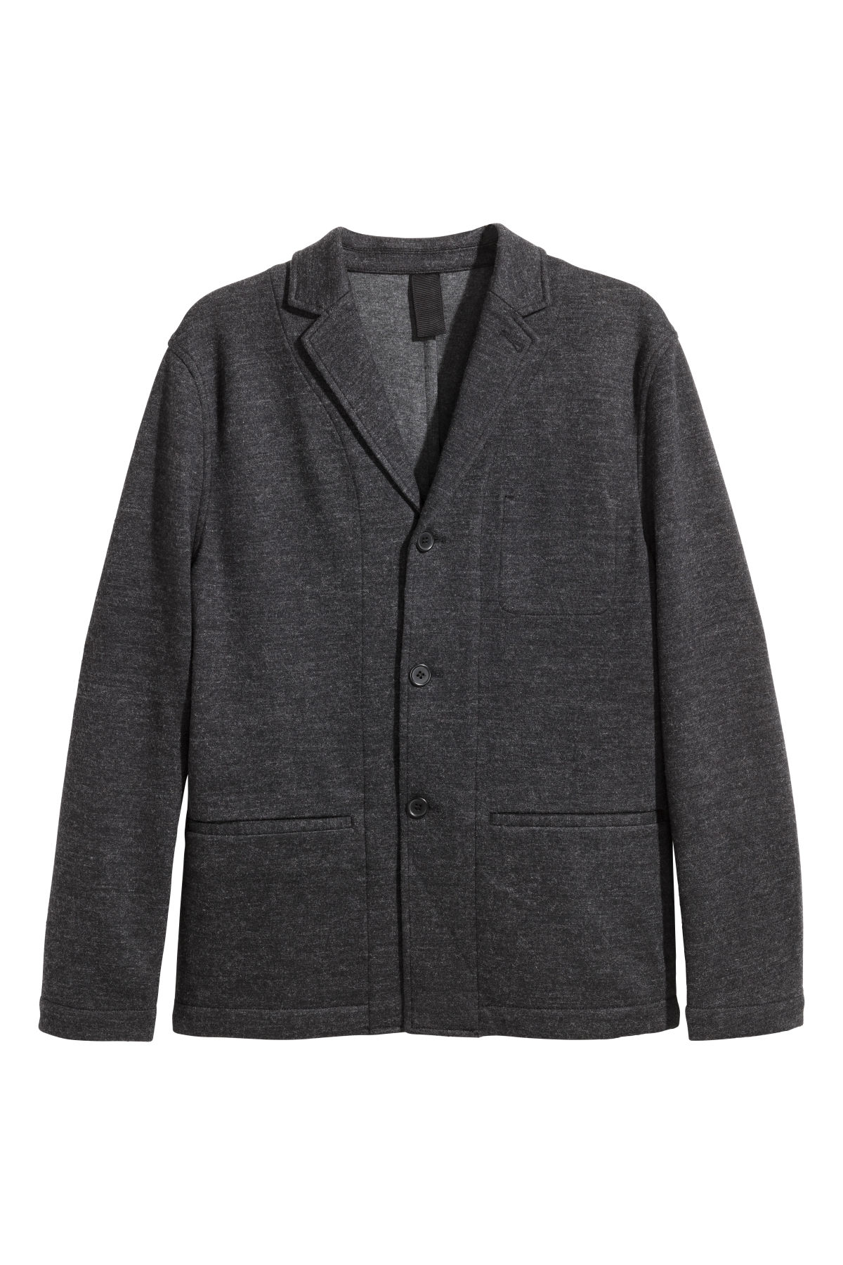 

Пиджак H&M 56 черный меланж 25104973696