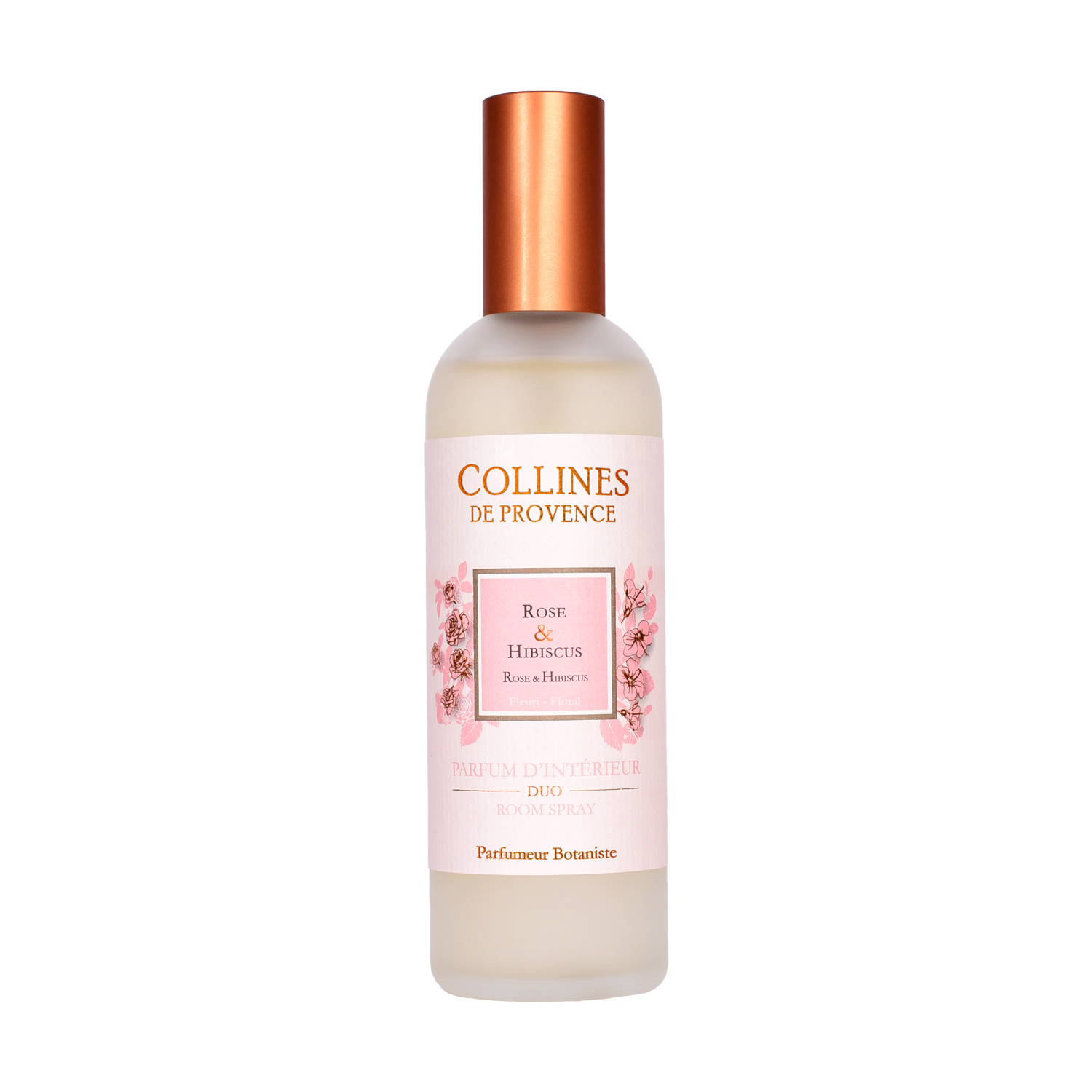 

Спрей для комнаты Collines de Provence Роза и Гибискус Duos Parfumé (Дуэт) 100мл