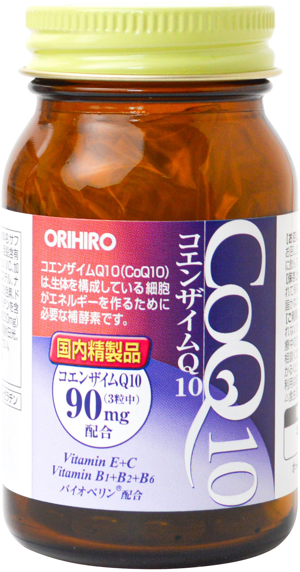 

Коэнзим Q10 ORIHIRO 90 капсул (4971493104352)