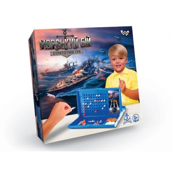 

Настильная игра "Морской бой", укр G-MB-01U