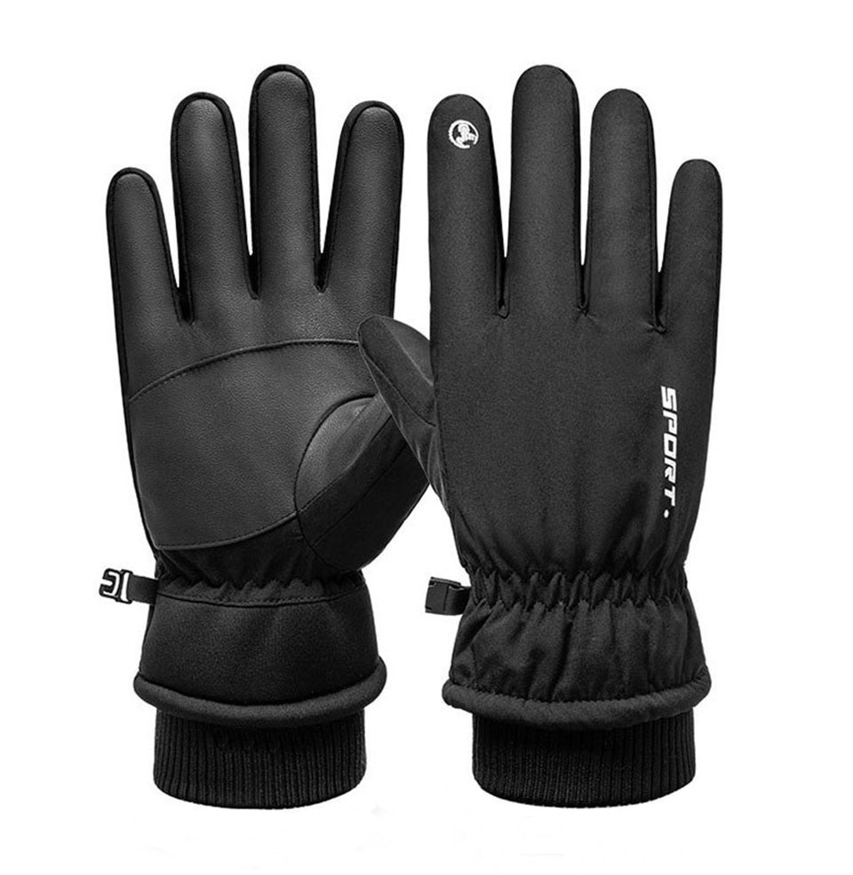 

Перчатки мужские BR-S Sport теплые зимние сенсорные черные р. L