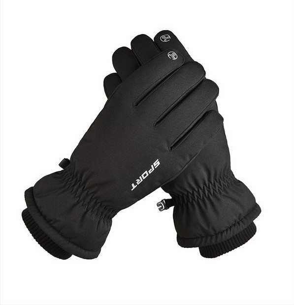 

Перчатки мужские зимние BR-S Sport сенсорные флис с начесом черные р. XXL 1501320429