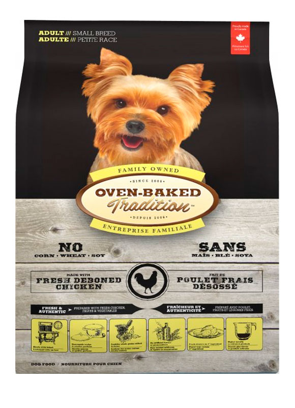 

Сухой корм Bio Biscuit Oven-Baked Tradition для собак малых пород со свежим мясом курицы 5.67 кг