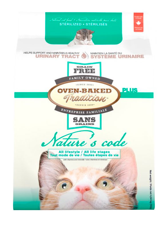 

Сухой беззерновой корм для стерилизованных кошек Bio Biscuit Oven-Baked Tradition Nature’s Code со вкусом мяса курицы 1.13 кг