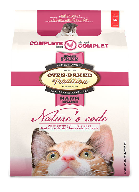 

Сухой беззерновой корм для кошек Bio Biscuit Oven-Baked Tradition Nature’s Code со вкусом мяса курицы 2.27 кг