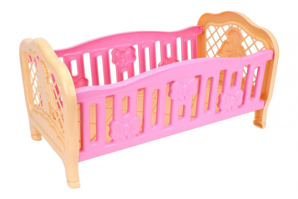 

Игрушечная кроватка для куклы 4517TXK, 2 цвета (Розовая) Технок
