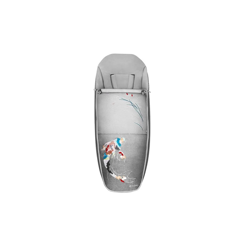 

Чехол для ног Cybex Platinum / Koi mid grey (518000051)