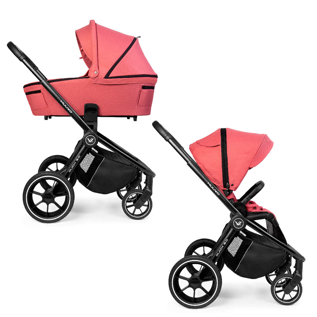 

Коляска Muuvo 2 в 1 Quick 3.0 Pure Pink (KM2V1Q3.0PP)