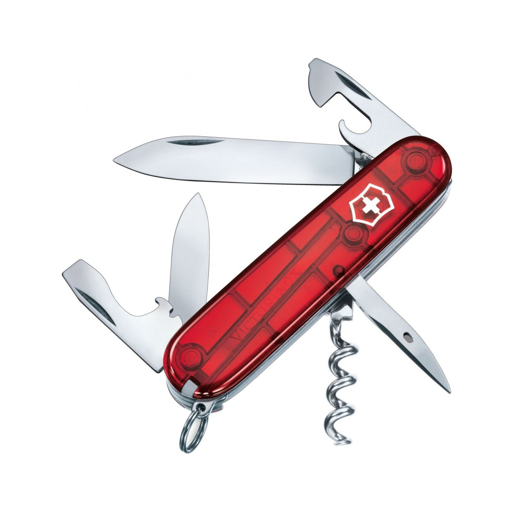 

Нож Victorinox Spartan Transparent Red Blister (1.3603.TB1)