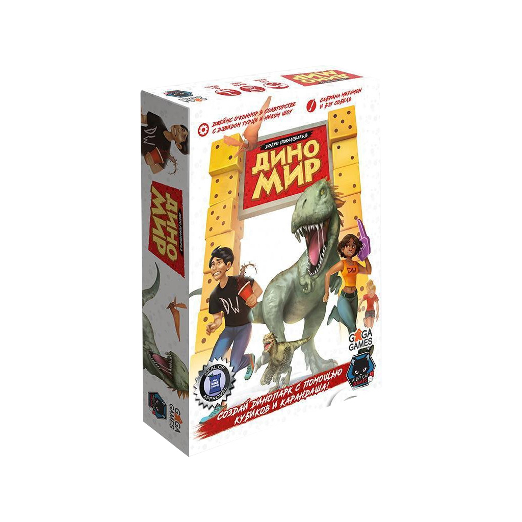 

Настольная игра GaGa Добро пожаловать в ДиноМир (GG224)
