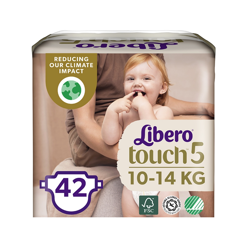 

Подгузник Libero Touch 5 10-14 кг 42 шт. (7322541070971)