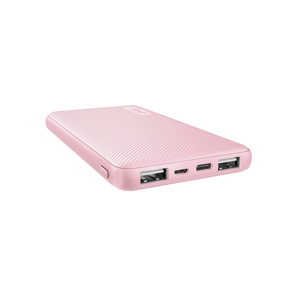 

Батарея универсальная Trust Primo 10000 mAh Pink