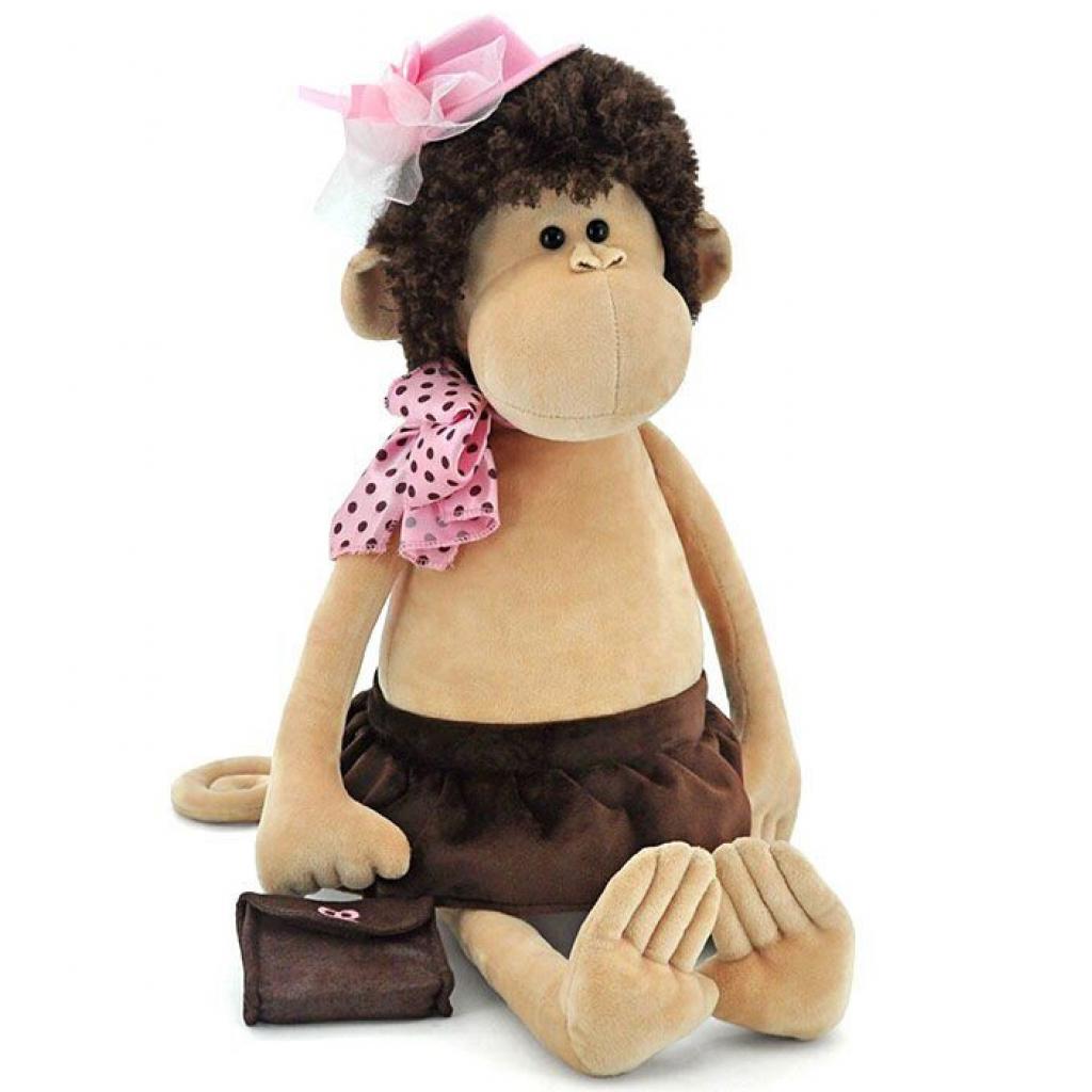 

Мягкая игрушка Orange Обезьяна в шляпке и с сумочкой, 55 см (5012/35SK)