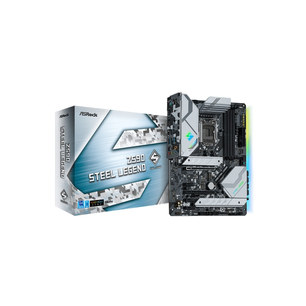 

Материнская плата ASRock Z590STEELLEGEND (Z590 STEEL LEGEND)