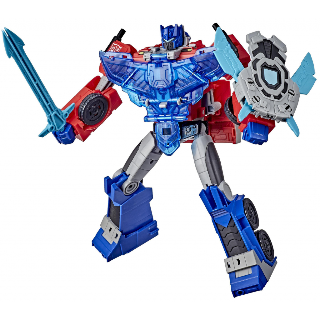 

Трансформер Hasbro Transformers Кибервселенная Battle call officer Оптимус Прай (E8228_E8380)