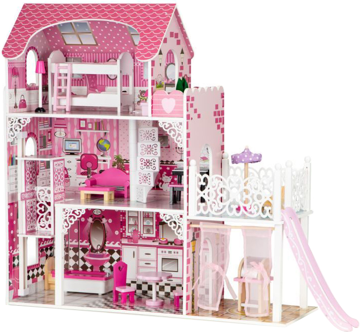 

Кукольный домик Ecotoys XXL с горкою (TL49059)