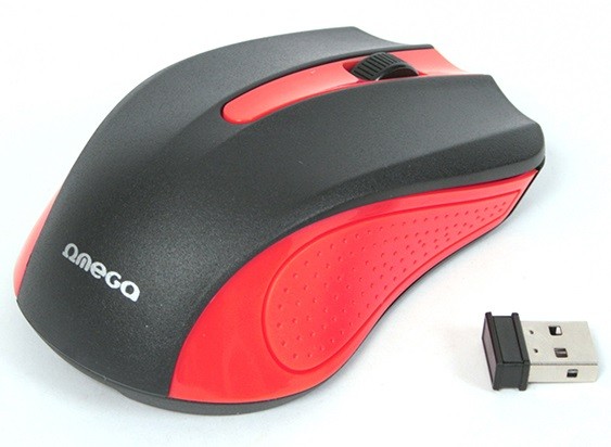 

Мышь Omega Wireless OM-419 Red