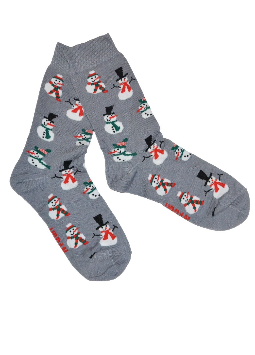 

Носки Urban Socks мужские с новогодним принтом 40-45 серые (NS-42-03)
