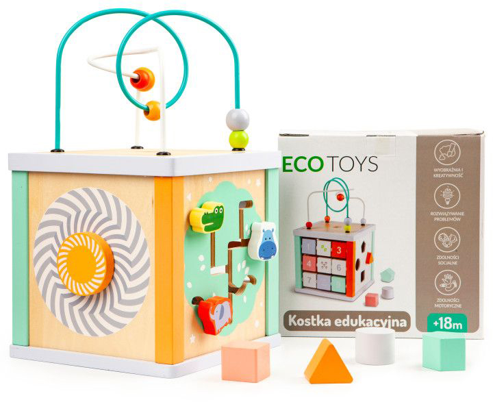 

Деревянный бизикуб Ecotoys 1031 (1031)