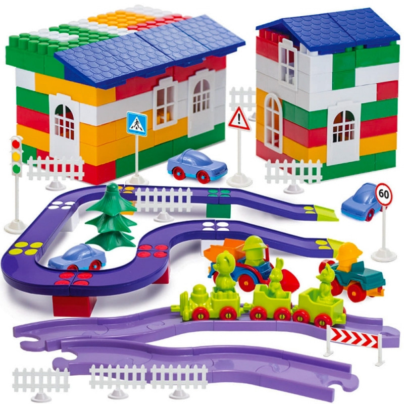 

Детский конструктор "Лидер" №9 1937, 450 деталей Colorplast
